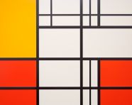 A de stijl art painting