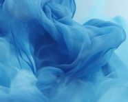 A photo of a blue liquid, in the style of ink wash, alcohol ink art