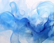 Ice and blue watercolors for abstract backgrounds, alcohol ink art