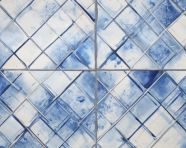 Beautiful blue and white tile background, azulejo art