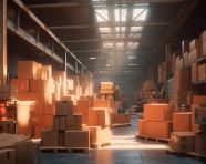 Inventory management, cartonnage style art