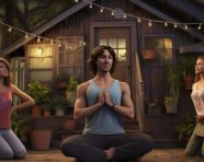 Backyard yoga for health and wellness