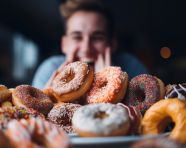 Kid loving their spaghetti