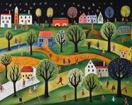 A naive art painting