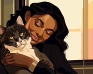 Snuggles with whiskers