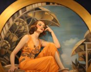 Vintage art deco fashion