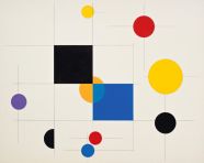 Minimalist suprematism artwork