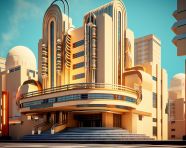 Art deco building, art deco architecture