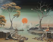 Surrealism landscape