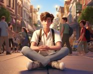 Mental health crisis stock image