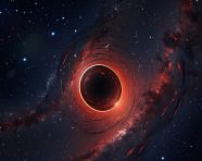 Black hole photo taken using radio telescope