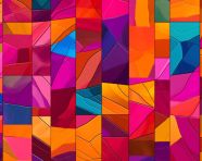 Patchwork quilt vector image seamless looped gimp