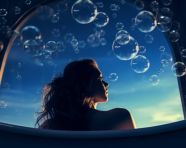 Relaxing in a cloud of bubbles