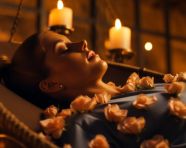 Spa massage telephoto