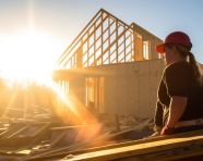 Volunteer builds house for family in need