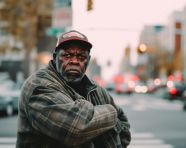 Man waiting for someone