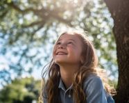 Runner enjoying nature