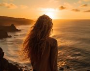 Cliffside contemplation