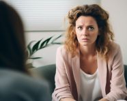 Therapist helps woman process her emotions