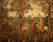 Hand-made flemish tapestry