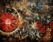 A photo of a batik craft