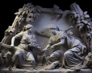 Beautiful grisaille craft