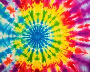 Creative tie-dye designs