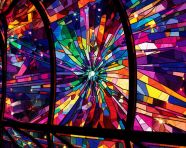 Vitrail craft in progress