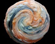 A photo of a suminagashi craft