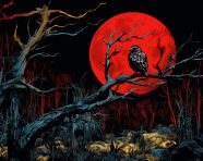 Scratchboard painting technique