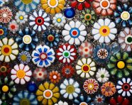 Beautiful millefiori glasswork