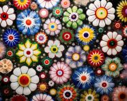 Millefiori glass craft