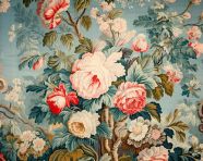 Beautiful aubusson tapestry detail