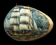 Scrimshaw art