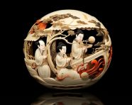 Wood netsuke