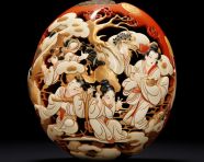 Netsuke carving