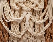 Macrame dreamcatcher