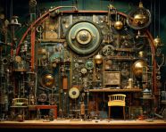 Handmade assemblage craft