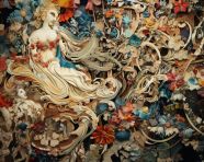 Gobelin tapestry design