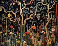 Gobelin tapestry process