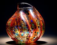 Graal glass bowl