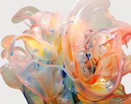 Resin art wall decor