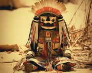Kachina doll making