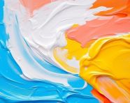 Abstract acrylic pour background