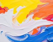 Acrylic paint splatter background