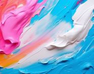 Abstract acrylic paint background