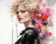 Fashion illustration pose