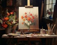 Acryllic oil painting