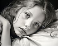 Realistic pencil drawing