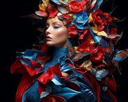 Haute couture fashion photography